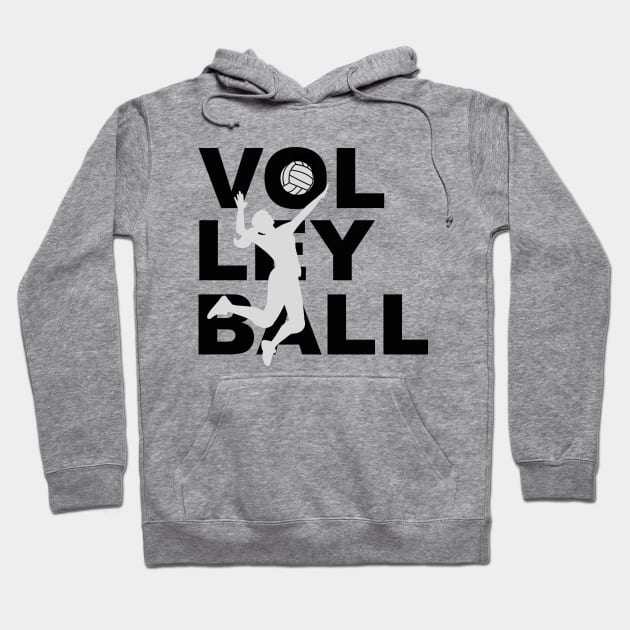 volleyball Hoodie by heyitsad